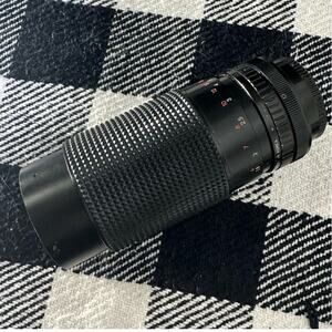 Albinar ADG 80-200MM 1:3.9 MC Macro Zoom Camera Lens Cannon FD Mount